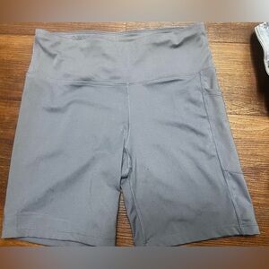 DKNY Light Gray Activewear Shorts